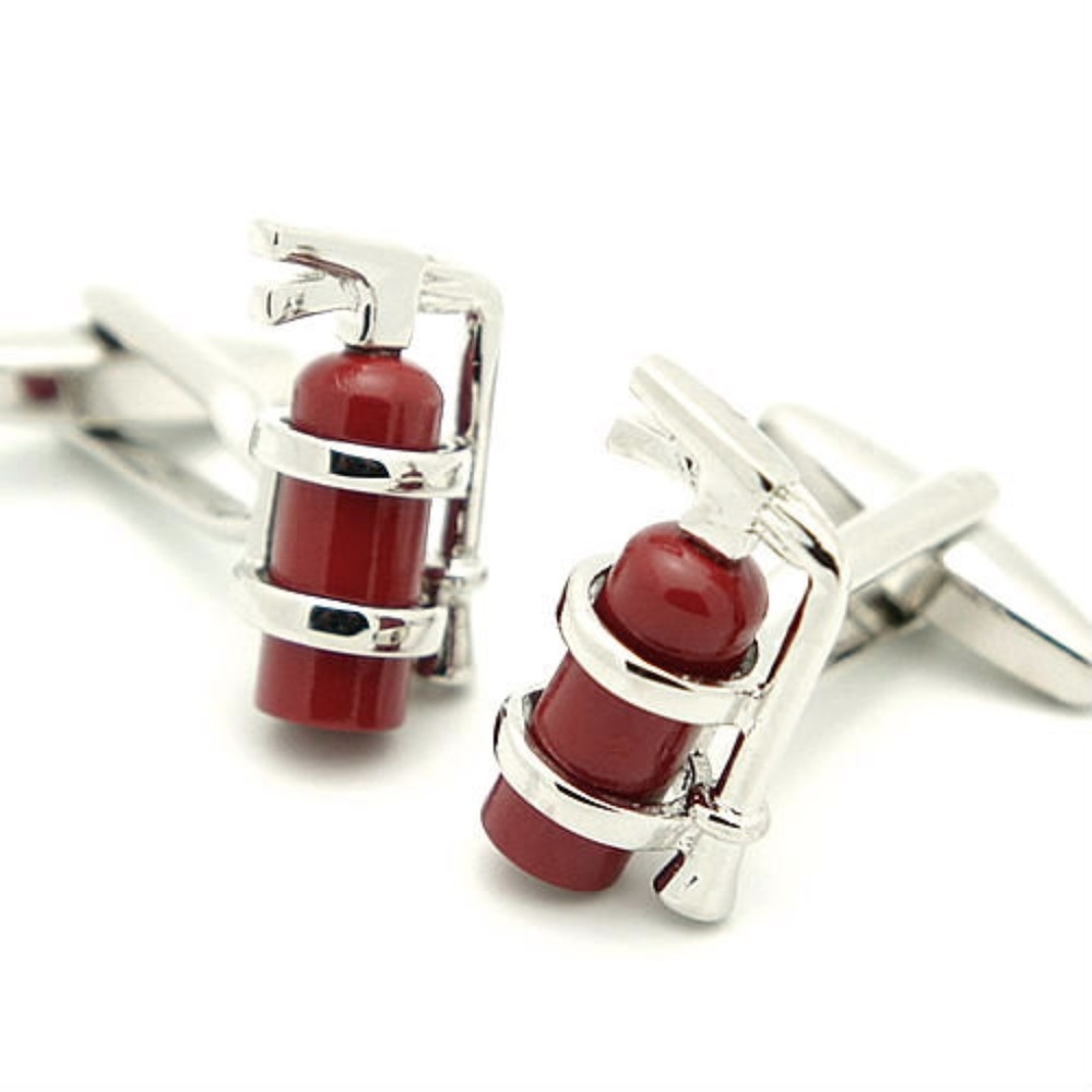 Fire Extinguisher CuffLink